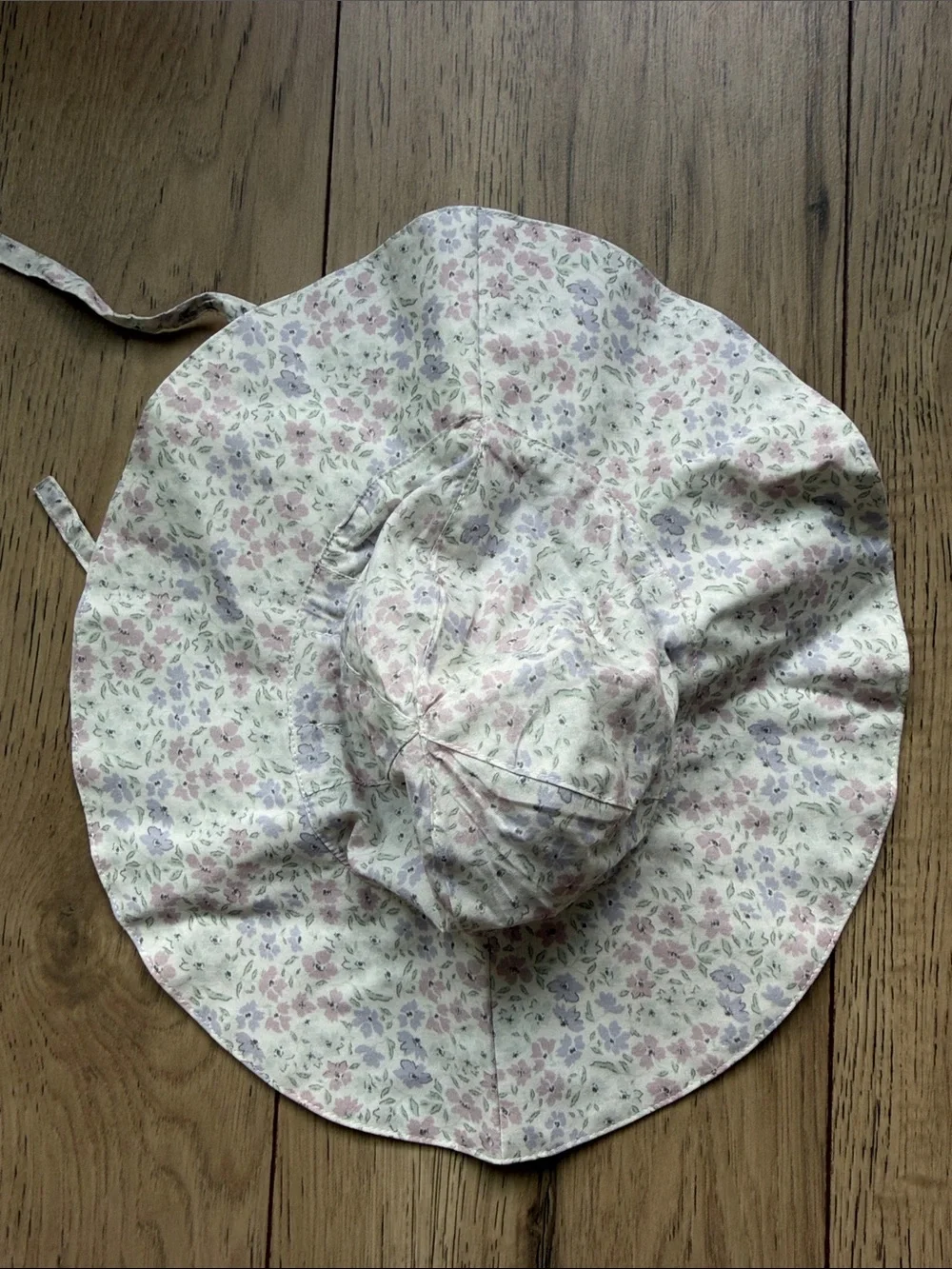 Jamie Kay Baby Floral Sun Hat and Romper Set White Floral Girl 6-12M